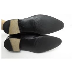 JM WESTON SHOES 528 RICHELIEU BOUT FLORAL 8.5C 42.5 BLACK LEATHER SHOES 13 JM WESTON SHOES 528 RICHELIEU BOUT FLORAL 8.5C 42.5 BLACK LEATHER SHOES -Jm Menswear 829493 3