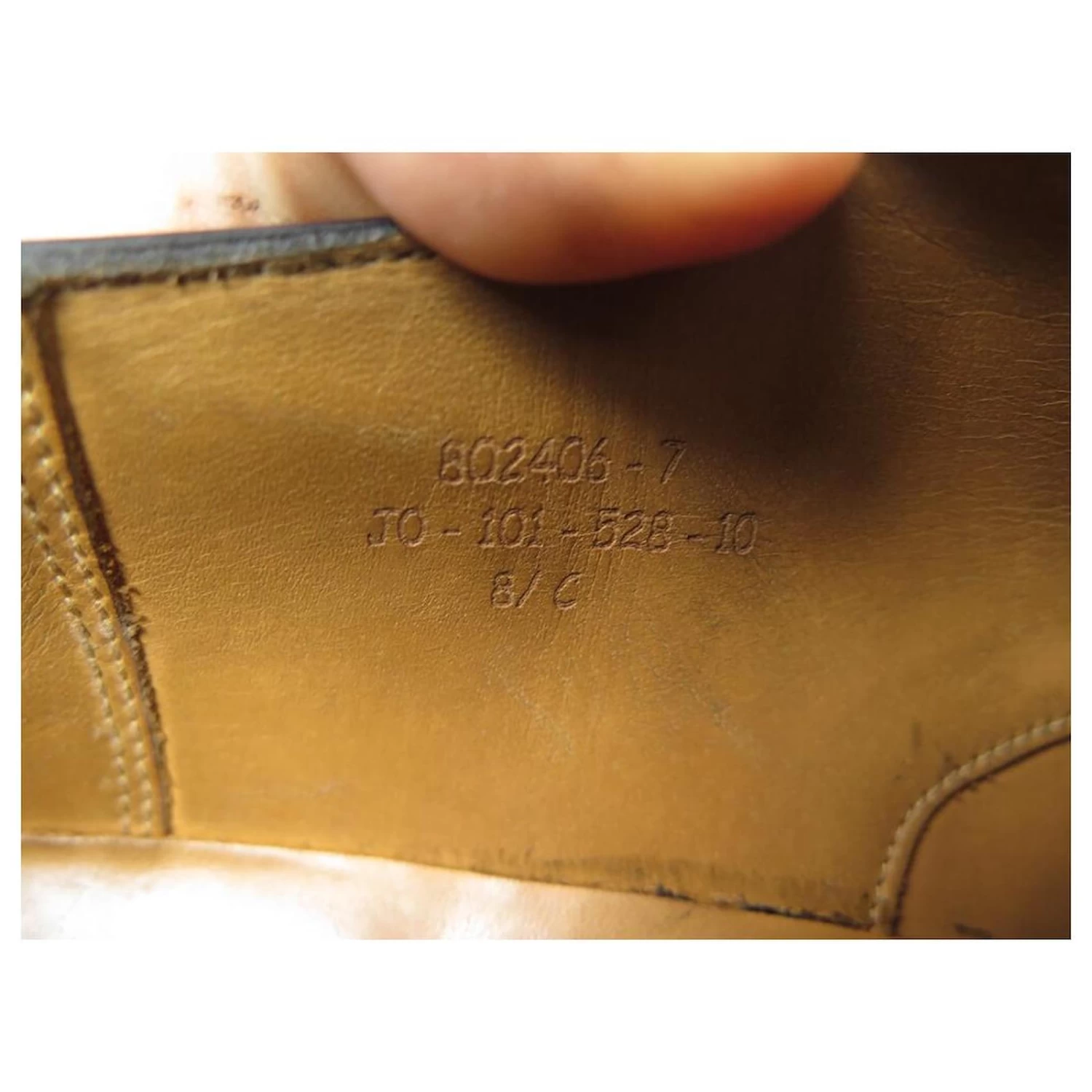 JM WESTON SHOES 528 RICHELIEU BOUT FLORAL 8.5C 42.5 BLACK LEATHER SHOES 8 JM WESTON SHOES 528 RICHELIEU BOUT FLORAL 8.5C 42.5 BLACK LEATHER SHOES - Image 6