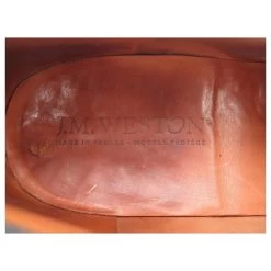 JM WESTON SHOES 180 Church´s Loafers 6.5b 40.5 FINE BLACK LEATHER SHOES -Jm Menswear 843340 6