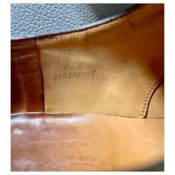 JM Weston Half-width Derbies With Golf Sole - Vintage T. 7 E (is 41) Dark Brown -Jm Menswear 845342 10