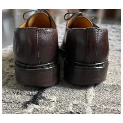 JM Weston Half-width Derbies With Golf Sole - Vintage T. 7 E (is 41) Dark Brown -Jm Menswear 845342 5