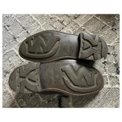 JM Weston Half-width Derbies With Golf Sole - Vintage T. 7 E (is 41) Dark Brown -Jm Menswear 845342 7