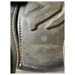 JM Weston Half-width Derbies With Golf Sole - Vintage T. 7 E (is 41) Dark Brown -Jm Menswear 845342 8