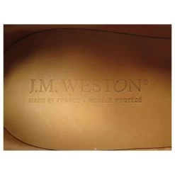 SHOES JM WESTON CONTI MOCCASIN 436 6.5C 40 40.5 LOAFERS Black -Jm Menswear 854953 6