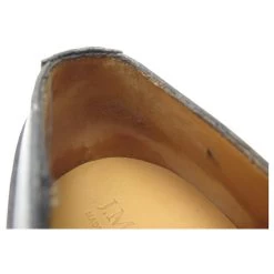 SHOES JM WESTON CONTI MOCCASIN 436 6.5C 40 40.5 LOAFERS Black -Jm Menswear 854953 8