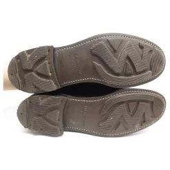 JM WESTON LE GOLF SHOES 641 8D 42 BLACK LEATHER AND SUEDE DERBY SHOES -Jm Menswear 869922 3