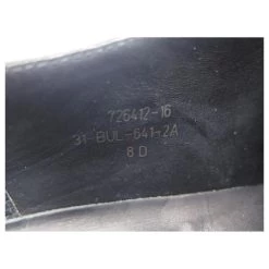 JM WESTON LE GOLF SHOES 641 8D 42 BLACK LEATHER AND SUEDE DERBY SHOES -Jm Menswear 869922 6