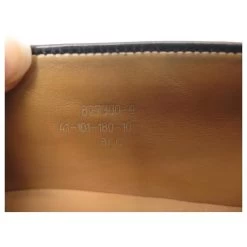 JM WESTON LOAFERS 180 8.5C 42 42.5 FINE BLACK LEATHER + SLEEVES -Jm Menswear 869924 5