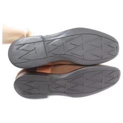 JM WESTON RICHELIEU BURGHLEY SHOES 605 7.5D 41.5 LEATHER AND SUEDE SHOES Brown -Jm Menswear 869965 3