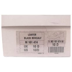 SHOES JM WESTON MOCCASIN WOOLTON 474 9.5D 43.5 SHOES + SHOES Black -Jm Menswear 869990 10