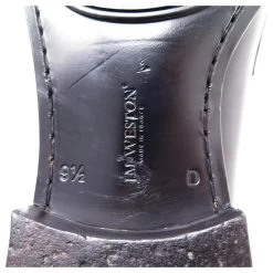 SHOES JM WESTON MOCCASIN WOOLTON 474 9.5D 43.5 SHOES + SHOES Black -Jm Menswear 869990 4