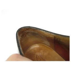 JM WESTON DERBY SHOES 8C 42 End 41.5 IN BLACK LEATHER + SHOES -Jm Menswear 870007 9