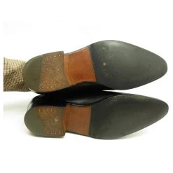 JM WESTON RICHELIEU GRAPHIC SHOES 446 Cuir 7.5D 41.5 SHOES SHOES Black -Jm Menswear 870454 3