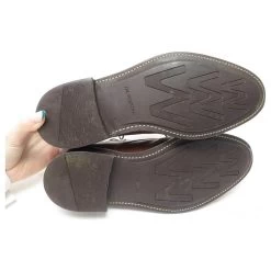 JM WESTON SHOES 331 DERBY COUNTRY GENTS 8E 42 Wide 42.5 LEATHER SHOES Caramel -Jm Menswear 870481 3