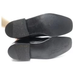 JM WESTON ANKLE SHOES 8 EYELET OXFORD BOOTS 371 8C 41.5 42 FINE LEATHER Black -Jm Menswear 875226 3