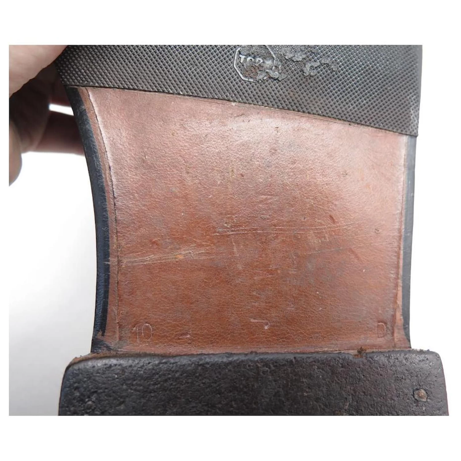 JM WESTON SHOES 598 DERBY HALF HUNTING 10.5D 44.5 BLACK LEATHER SHOES 6 JM WESTON SHOES 598 DERBY HALF HUNTING 10.5D 44.5 BLACK LEATHER SHOES - Image 4