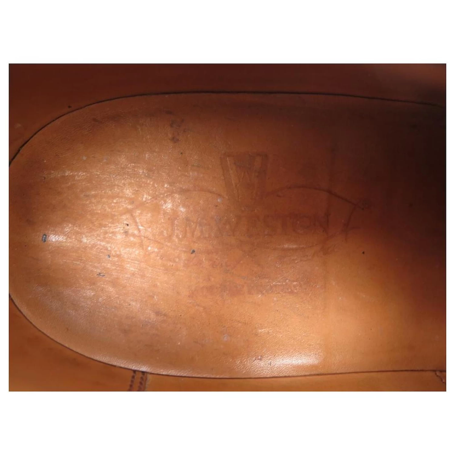 JM WESTON SHOES 598 DERBY HALF HUNTING 10.5D 44.5 BLACK LEATHER SHOES 8 JM WESTON SHOES 598 DERBY HALF HUNTING 10.5D 44.5 BLACK LEATHER SHOES - Image 6