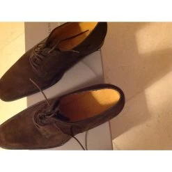 JM Weston Richelieu Weston Dark Brown -Jm Menswear 90964 5