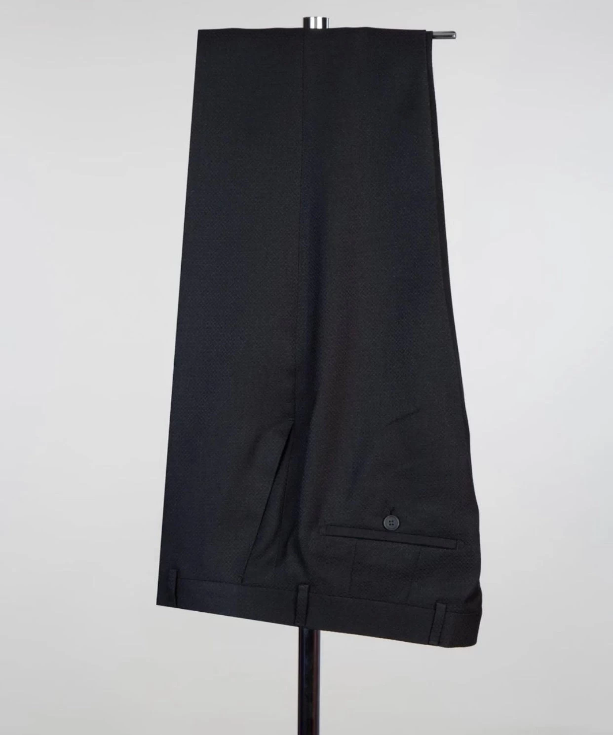 Black Double Breasted Tuxedo 6 Black Double Breasted Tuxedo - Image 4