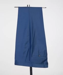 &New Men's Plash Blue Double Breasted -Jm Menswear IMG 0029