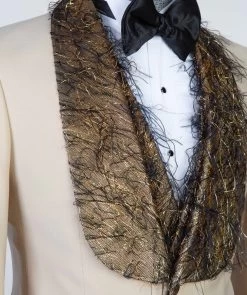 Fringed Collar Tuxedo -Jm Menswear IMG 5910