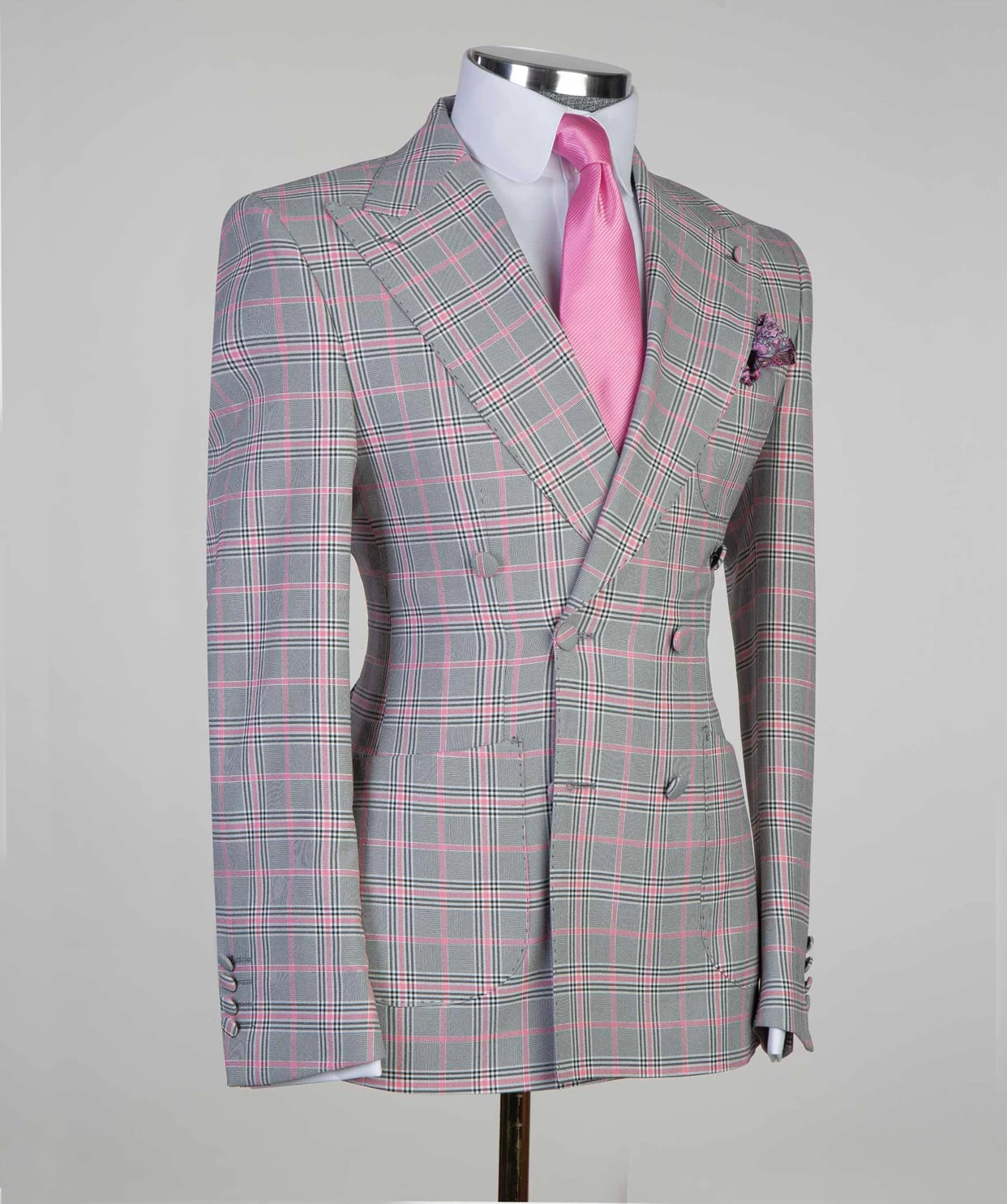 Casual Plaid Suit 4 Casual Plaid Suit - Image 2