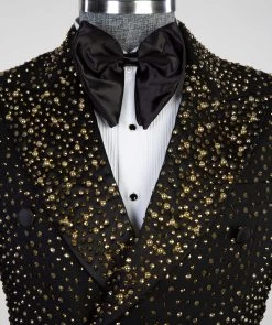 Shining Golden Tuxedo 11 Shining Golden Tuxedo -Jm Menswear IMG 7335