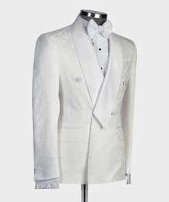 White Belted Tuxedo 9 White Belted Tuxedo -Jm Menswear IMG 7518