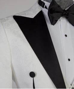 Black And White Tuxedo -Jm Menswear IMG 9073