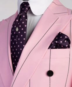 Casual Striped Suit -Jm Menswear PHOTO 2022 08 16 13 02 25