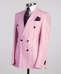 Casual Striped Suit -Jm Menswear PHOTO 2022 08 16 13 02 252
