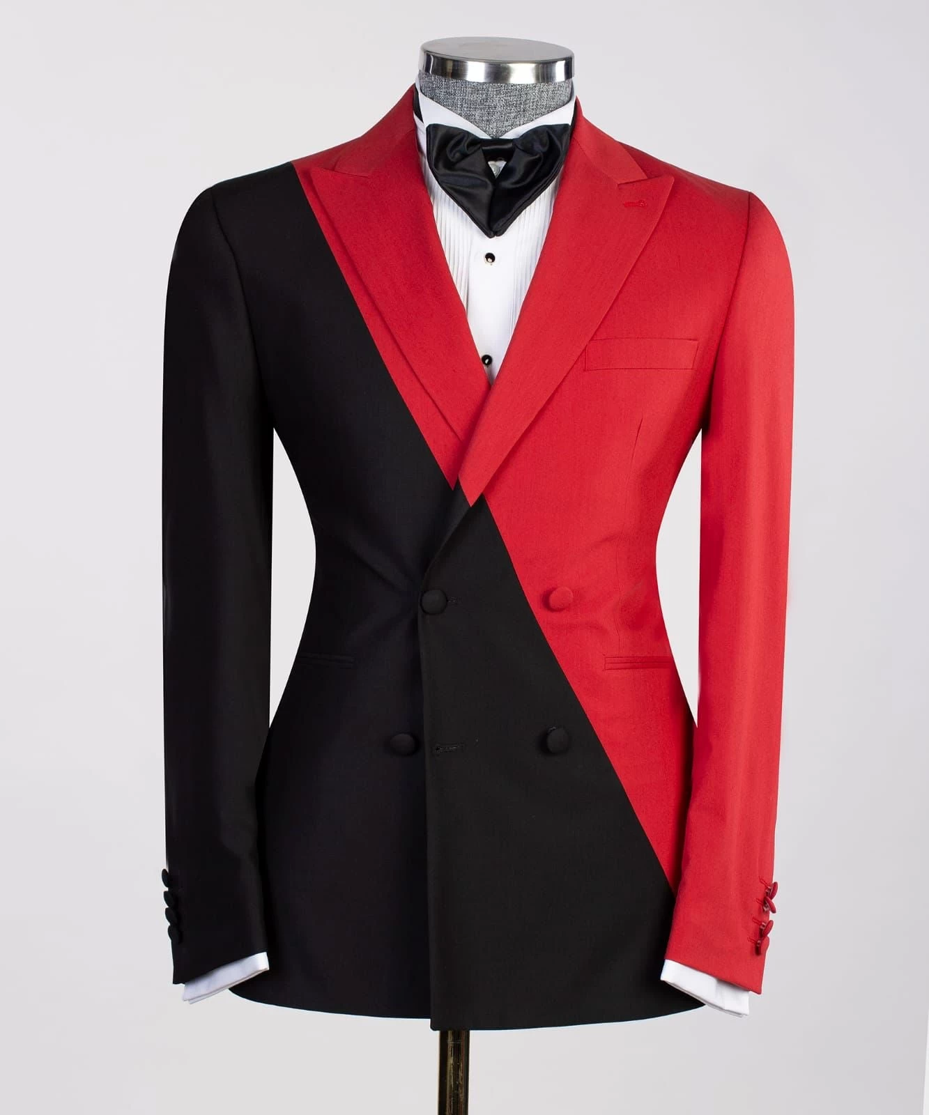 Black And Red Line Suit 3 Black And Red Line Suit