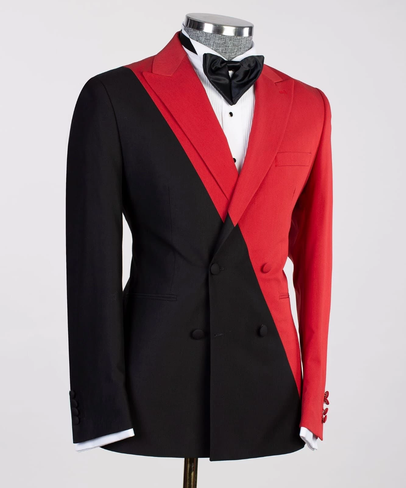 Black And Red Line Suit 4 Black And Red Line Suit - Image 2