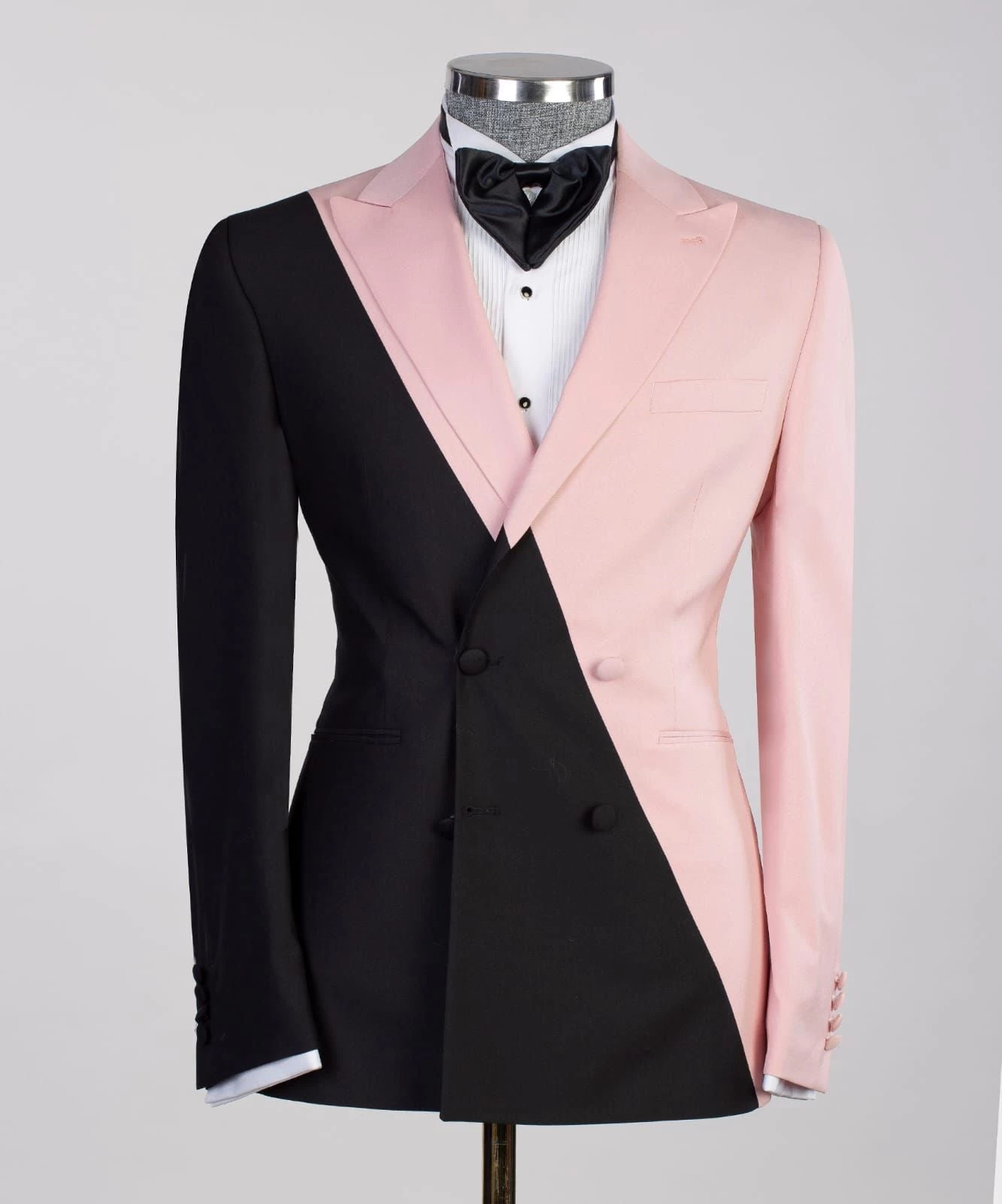 Black And Pink Line Suit 3 Black And Pink Line Suit