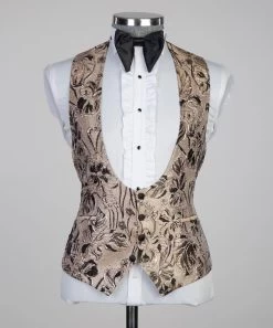 Three-Pieces Tuxedo Suit 12 Three-Pieces Tuxedo Suit -Jm Menswear PHOTO 2022 12 05 12 00 38