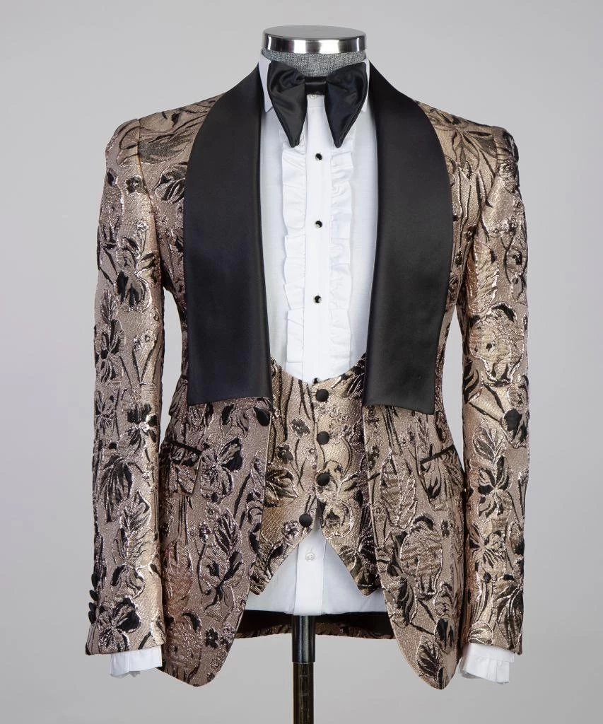 Three-Pieces Tuxedo Suit 4 Three-Pieces Tuxedo Suit - Image 2