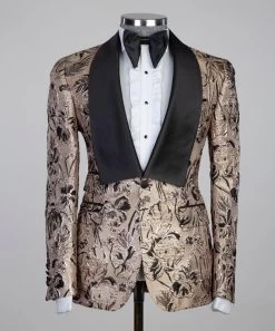 Three-Pieces Tuxedo Suit