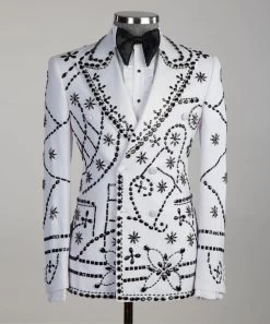 &New White Royal Double Breasted