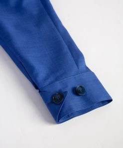 Men's Blue Safari -Jm Menswear PHOTO 2023 03 10 08 50 50