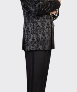 &New Shining Gold Button Tuxedo -Jm Menswear PHOTO 2023 04 18 08 28 07