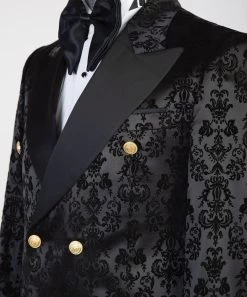 &New Shining Gold Button Tuxedo -Jm Menswear PHOTO 2023 04 18 08 28 49
