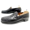VINTAGE JM WESTON SHOES 180 Church´s Loafers 8.5b 42.5 FINE LEATHER PECARI SHOES Black -Jm Menswear black vintage jm weston shoes 180 churchs loafers 85b 425 fine leather pecari shoes
