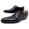 JM WESTON ARABESQUE CONTI SHOES 435 Richelieu 9C 43 BLACK LEATHER SHOES -Jm Menswear jm weston arabesque conti shoes 435 richelieu 9c 43 black leather shoes