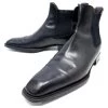 JM WESTON BEAUBOURG SHOES 631 Boots 7C 41 THIN BLACK LEATHER BOOTS -Jm Menswear jm weston beaubourg shoes 631 boots 7c 41 thin black leather boots