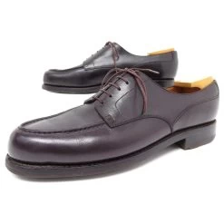 JM WESTON DERBY GOLF SHOES 641 11b 45 THIN BROWN LEATHER SHOES