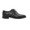 JM Weston DERBY PERFORATED BLACK UK7.5E FR41 -Jm Menswear jm weston leather derby perforated black uk75e fr41