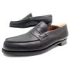 JM WESTON LOAFERS 180 8.5C 42 42.5 FINE BLACK LEATHER + SLEEVES -Jm Menswear jm weston loafers 180 85c 42 425 fine black leather sleeves