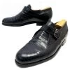 JM WESTON LOAFERS WITH BUCKLE 7.5D 41.5 42 Black Crocodile Leather -Jm Menswear jm weston loafers with buckle 75d 415 42 black crocodile leather
