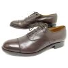 JM WESTON SHOES 300 Richelieu 7D 41 BROWN LEATHER SHOES