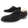 JM WESTON SHOES 300 Richelieu 9.5D 43.5 STRAIGHT TOE BLACK SUEDE SHOES -Jm Menswear jm weston shoes 300 richelieu 95d 435 straight toe black suede shoes